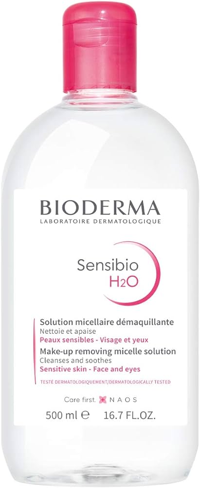 Bioderma - Sensibio H2O Makeup Removing Micellar Water.