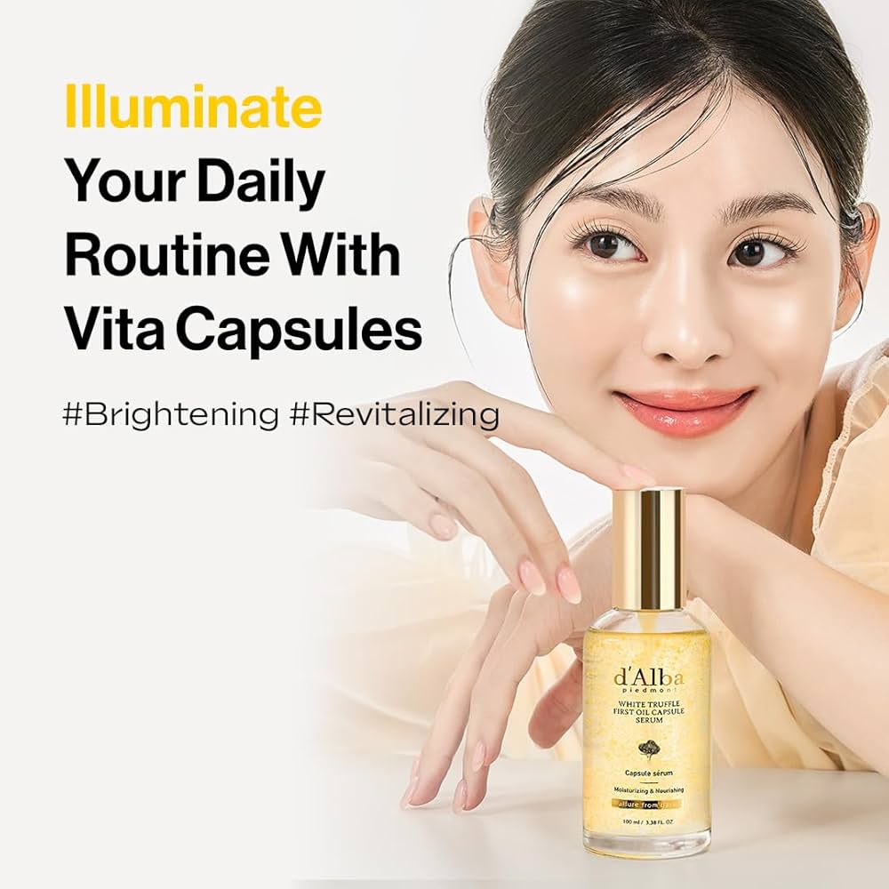 d'Alba White Ruffle First Oil Capsule Serum, 100ml