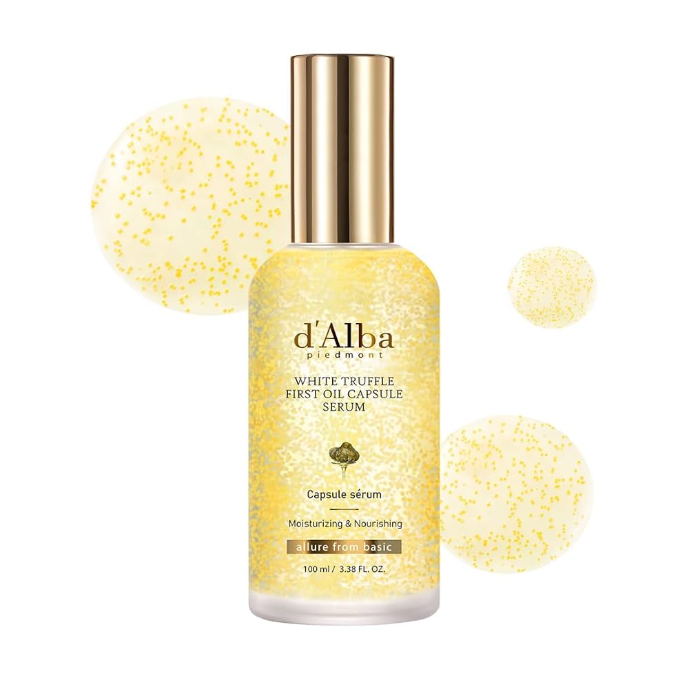 d'Alba White Ruffle First Oil Capsule Serum, 100ml